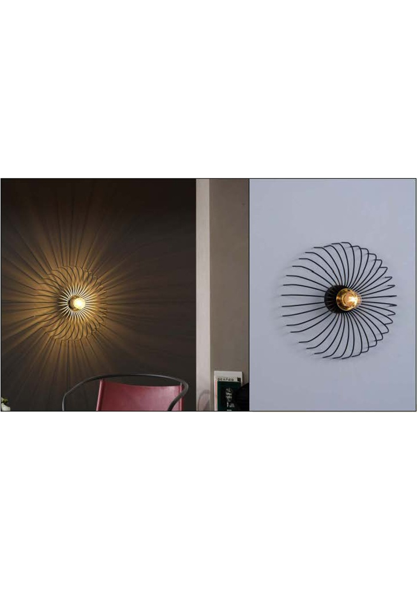 Beyond Lights - Wire Wall Lamp- GL